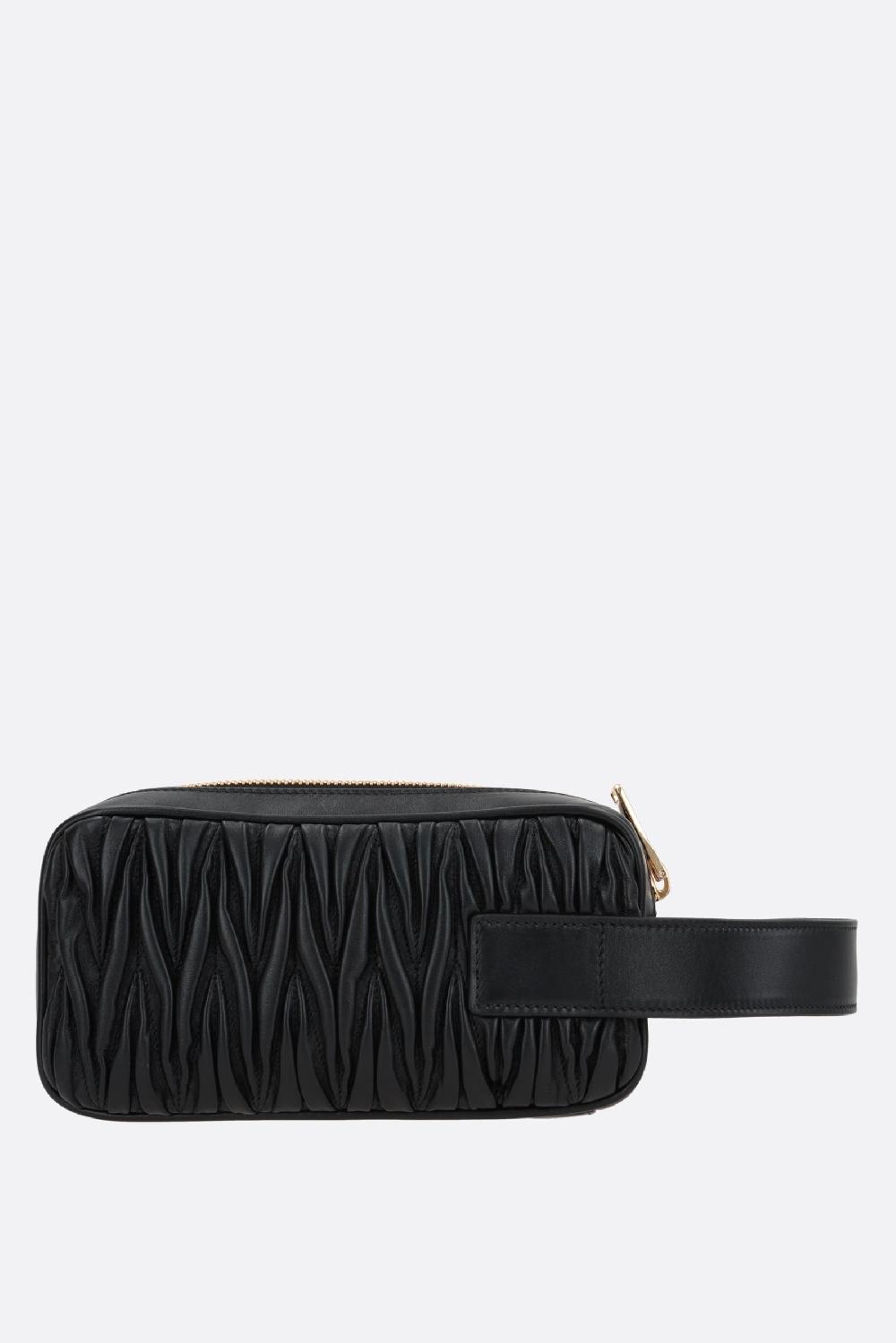 MIU MIU Clutch In Nappa Matelassé