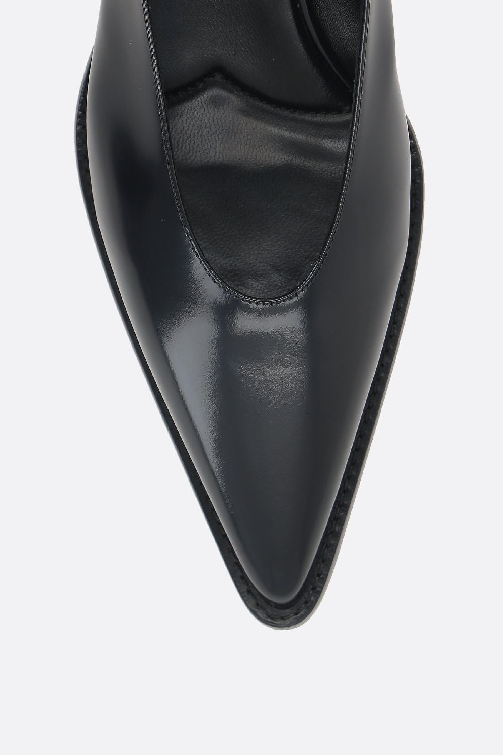 MIU MIU Décolleté In Pelle Spazzolata