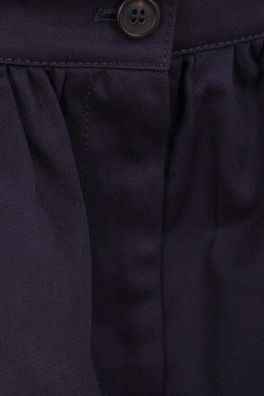 MIU MIU Minigonna In Gabardine Patch Logo