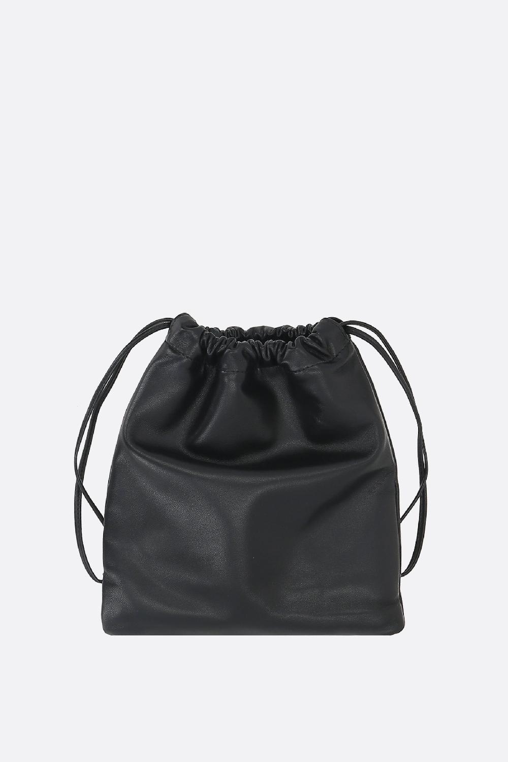 MIU MIU Pouch In Nappa Con Logo