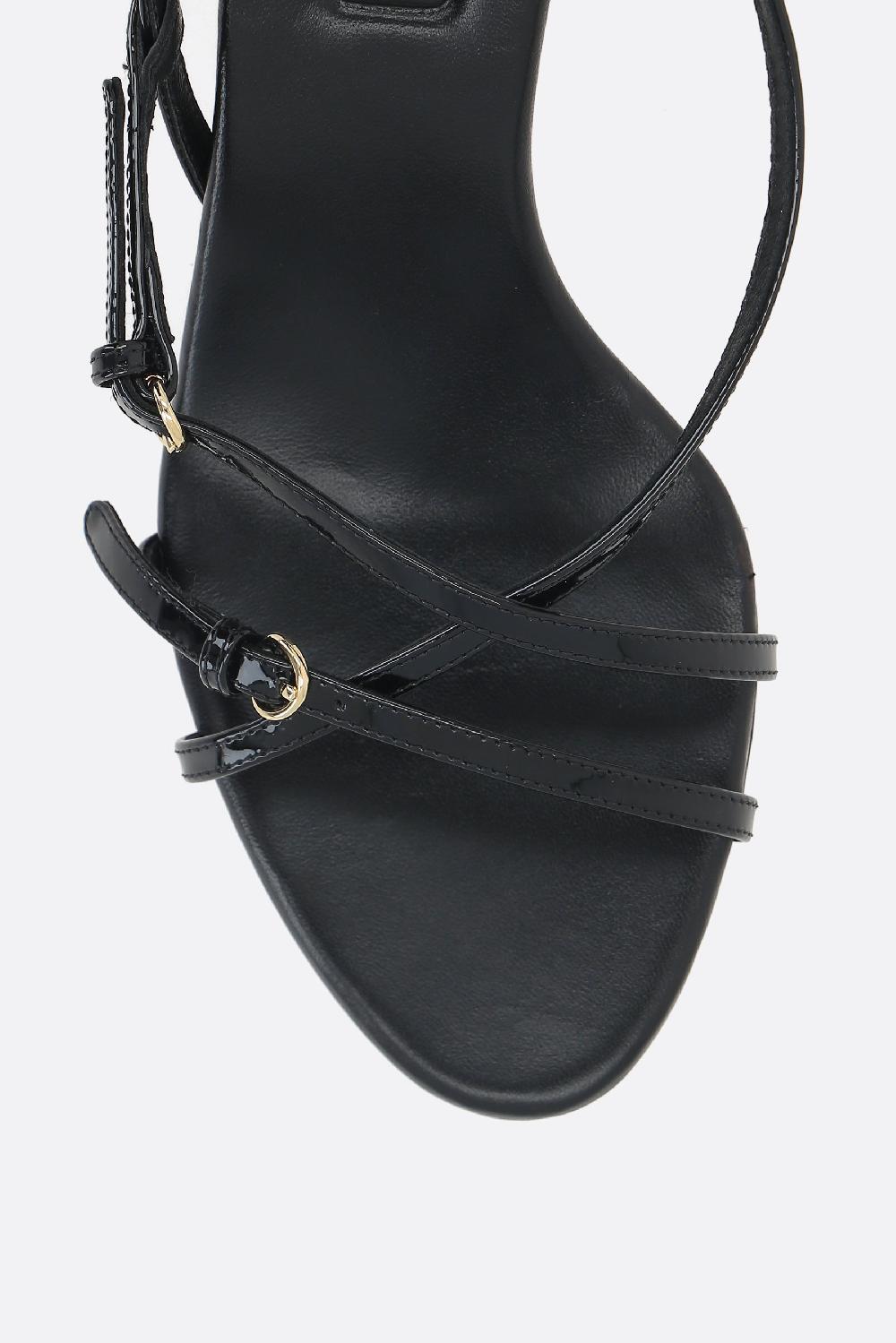 MIU MIU Sandalo In Vernice Con Fibbie