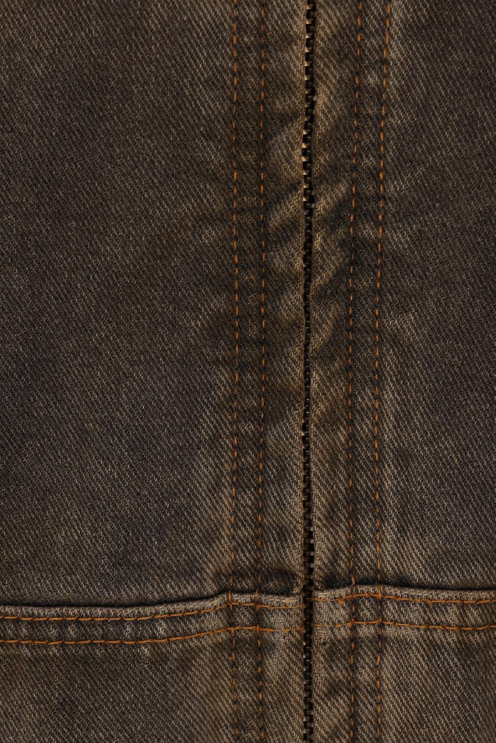 MM6 Bomber Imbottito In Denim