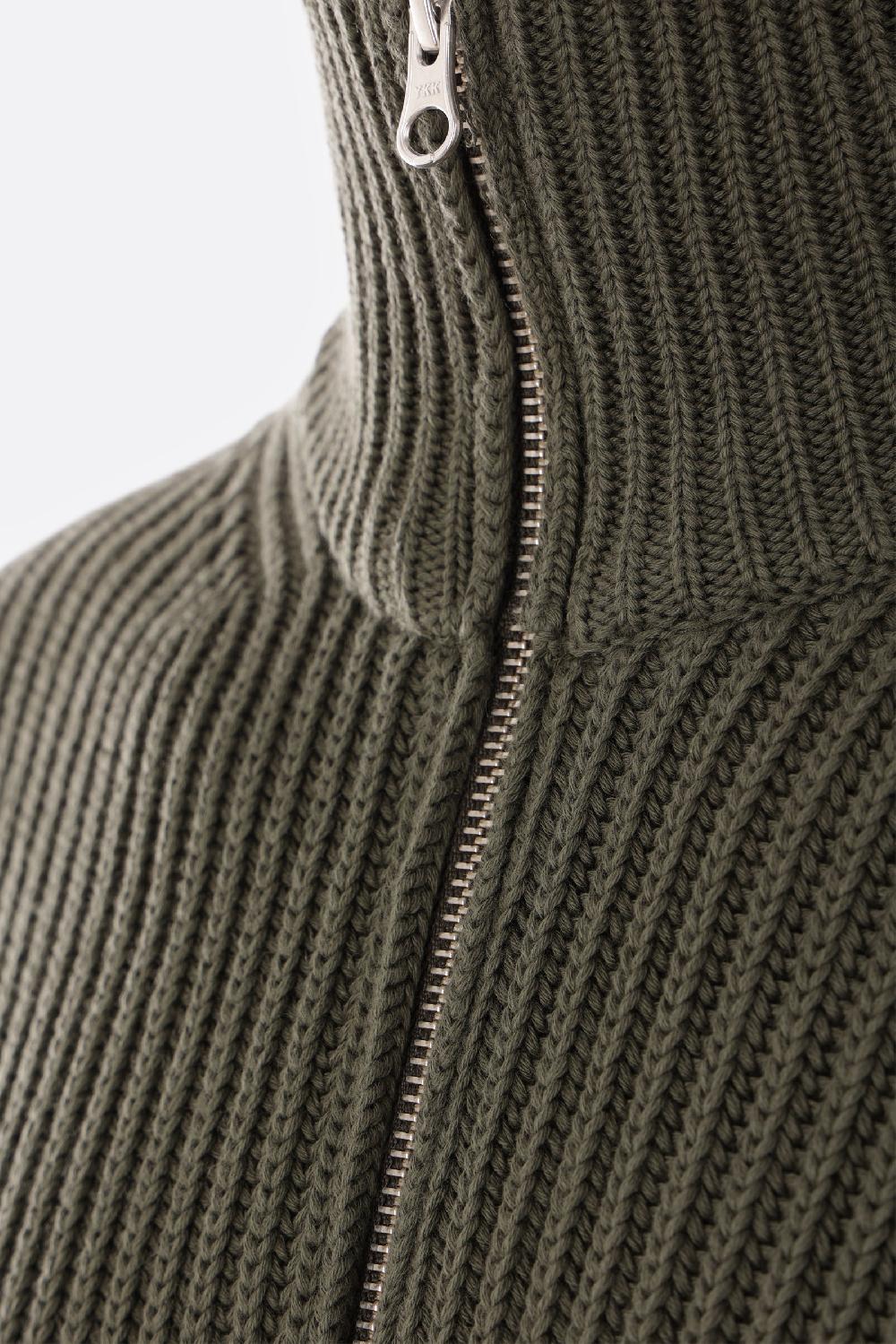 MM6 Cardigan Full-zip In Cotone A Costine