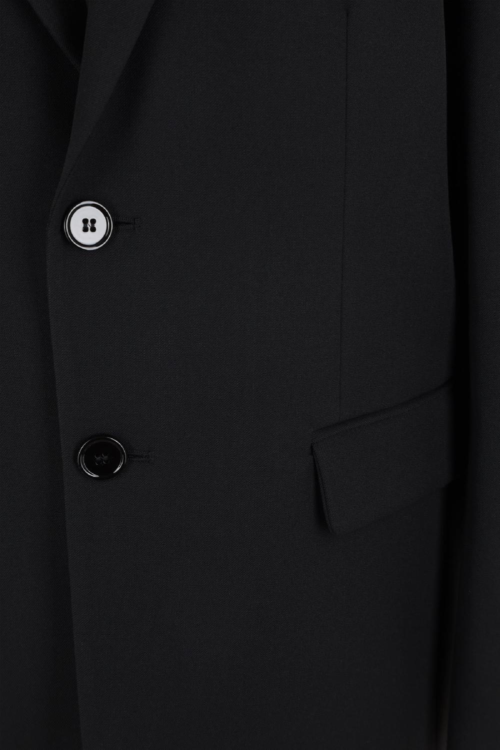 MM6 Giacca Monopetto In Gabardine