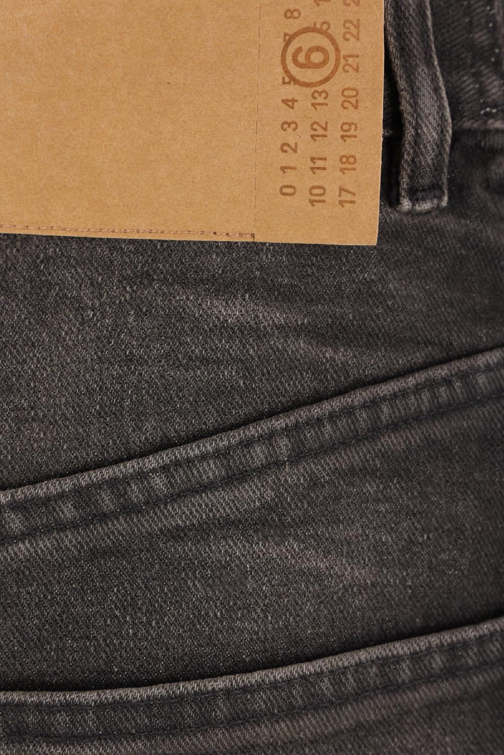 MM6 Jeans A Gamba Ampia In Denim