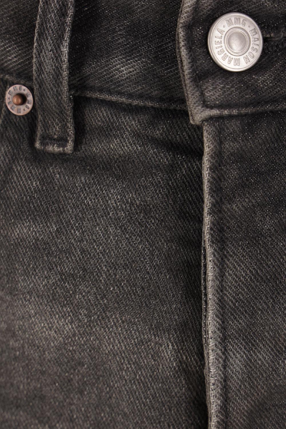 MM6 Jeans A Gamba Ampia In Denim