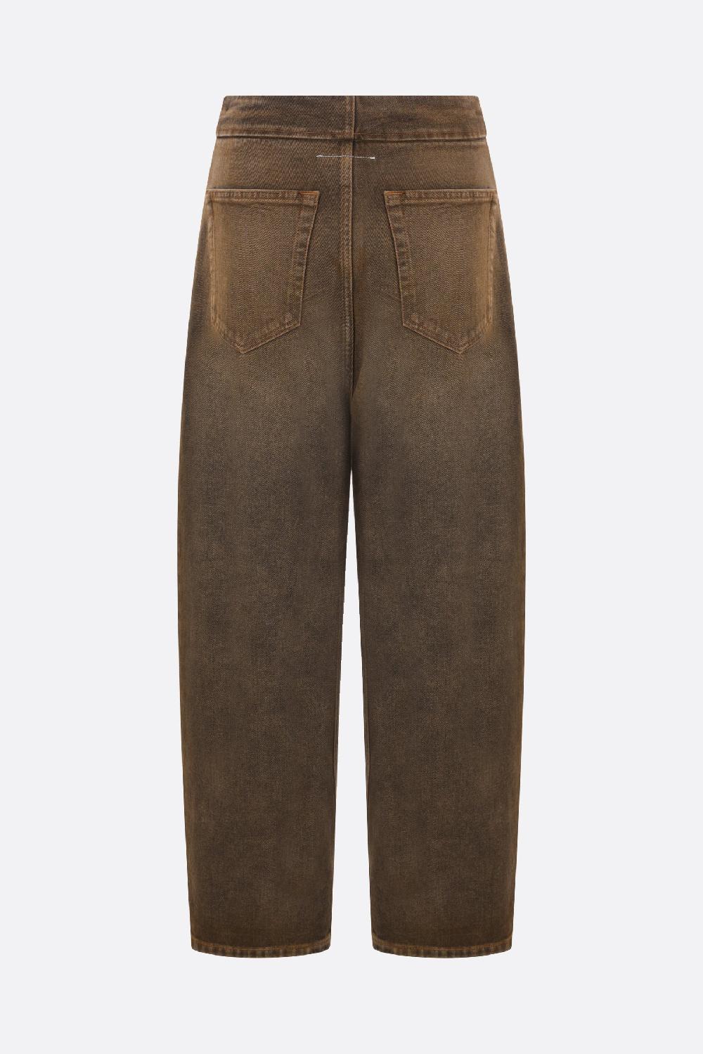 MM6 Jeans Cropped In Denim