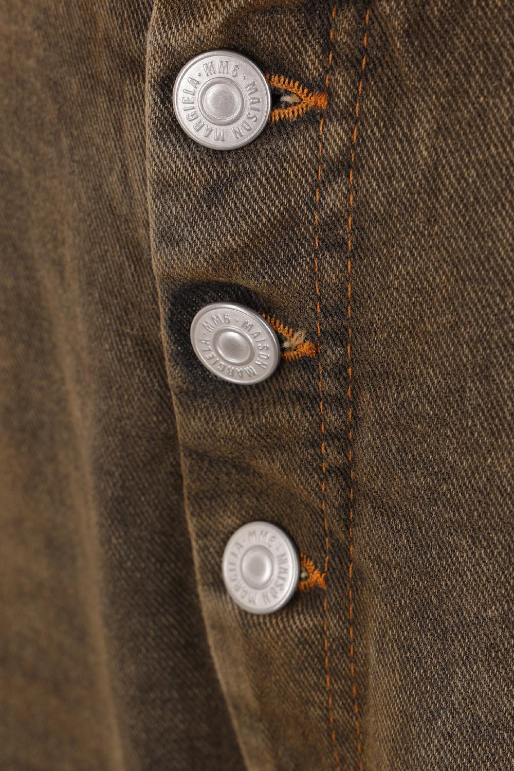 MM6 Jeans Cropped In Denim