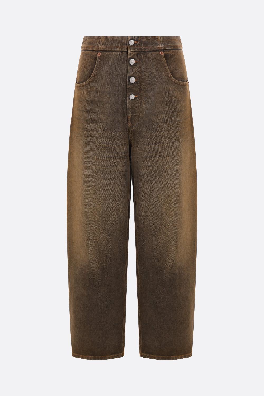 MM6 Jeans Cropped In Denim