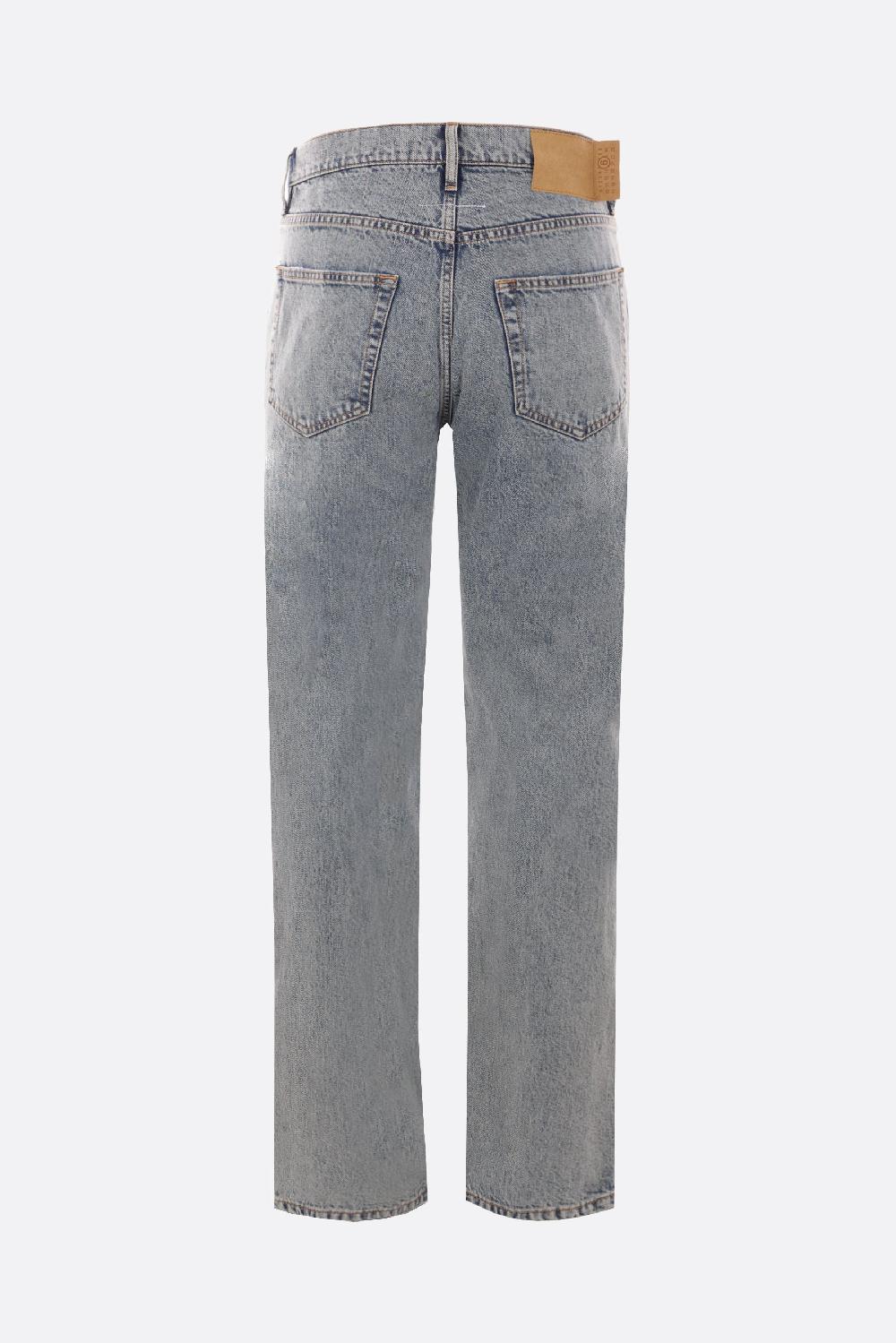 MM6 Jeans Destrutturato In Denim