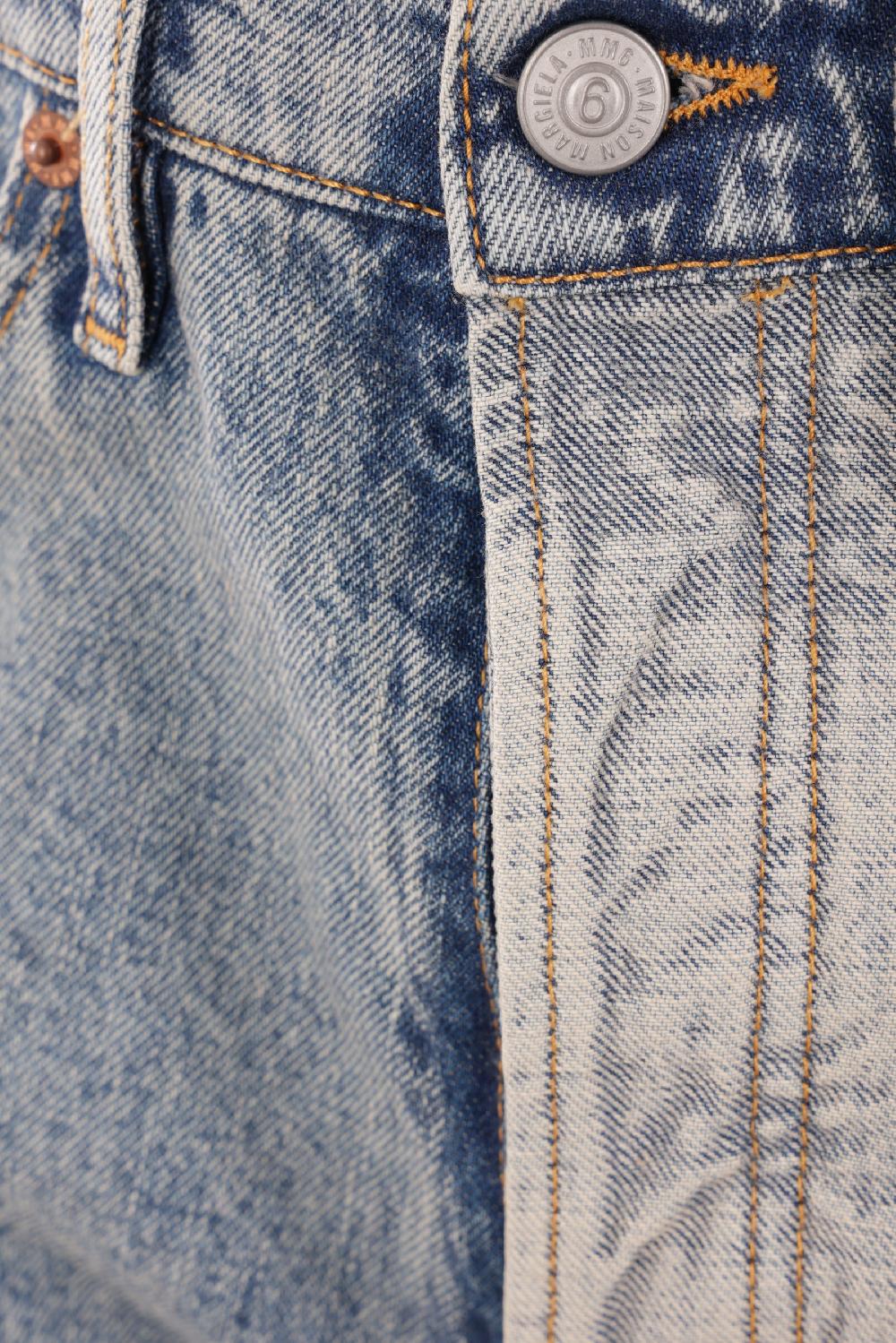 MM6 Jeans Destrutturato In Denim