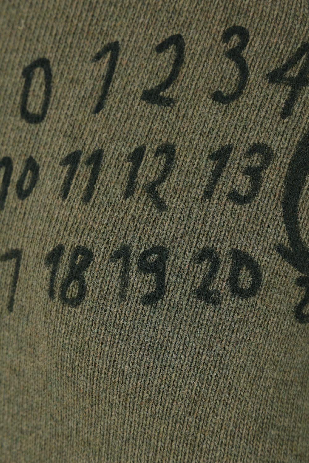 MM6 Pullover In Misto Lana Con Cut-out