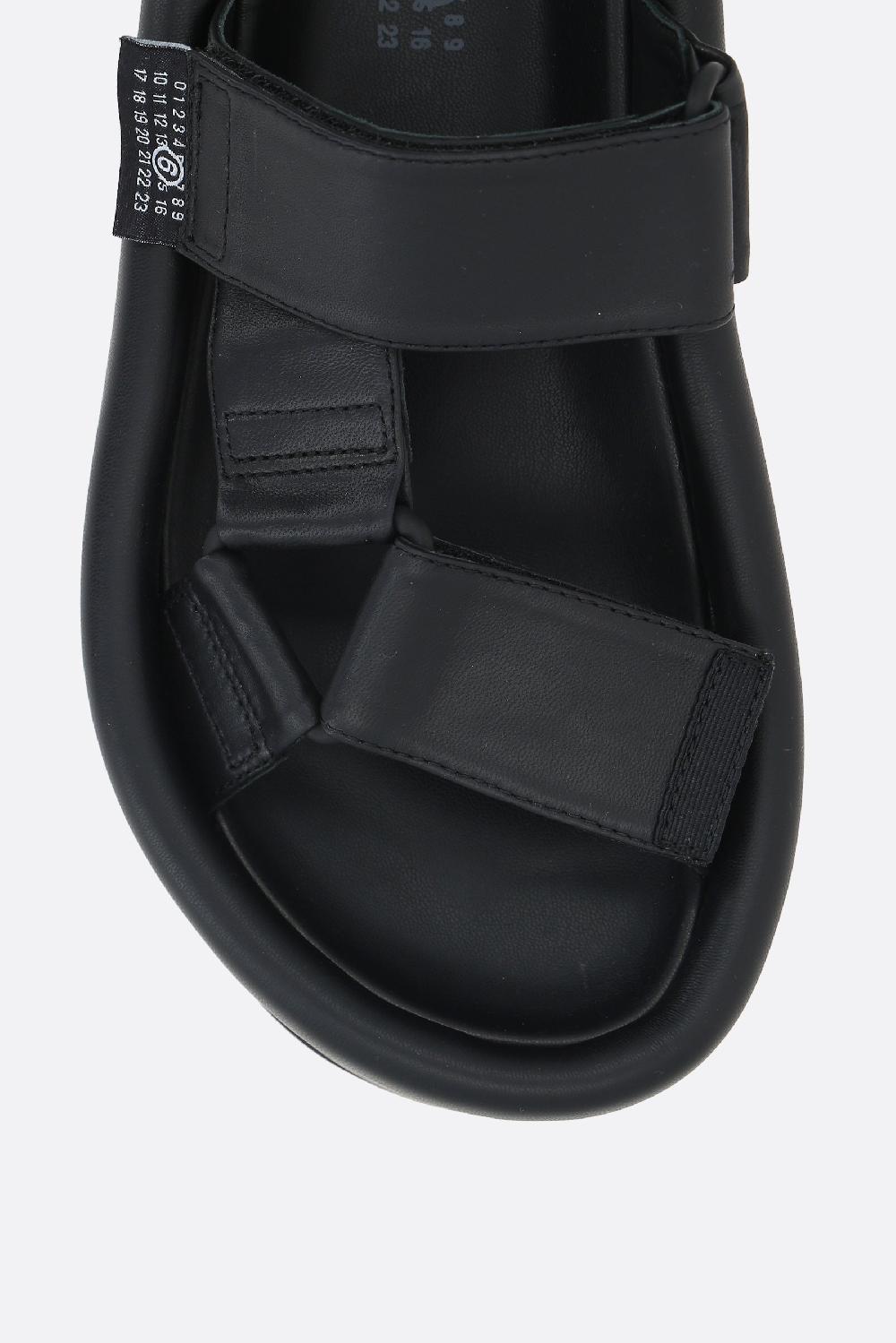 MM6 Sandalo Flatform In Nappa