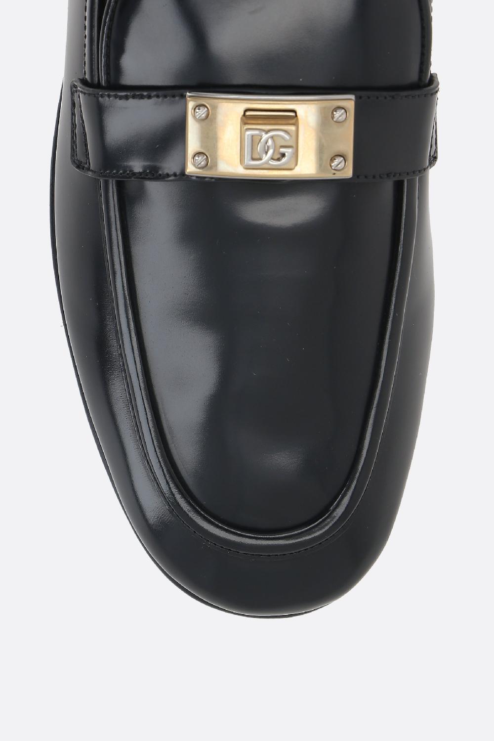 DOLCE & GABBANA Mocassino Ariosto In Pelle Spazzolata