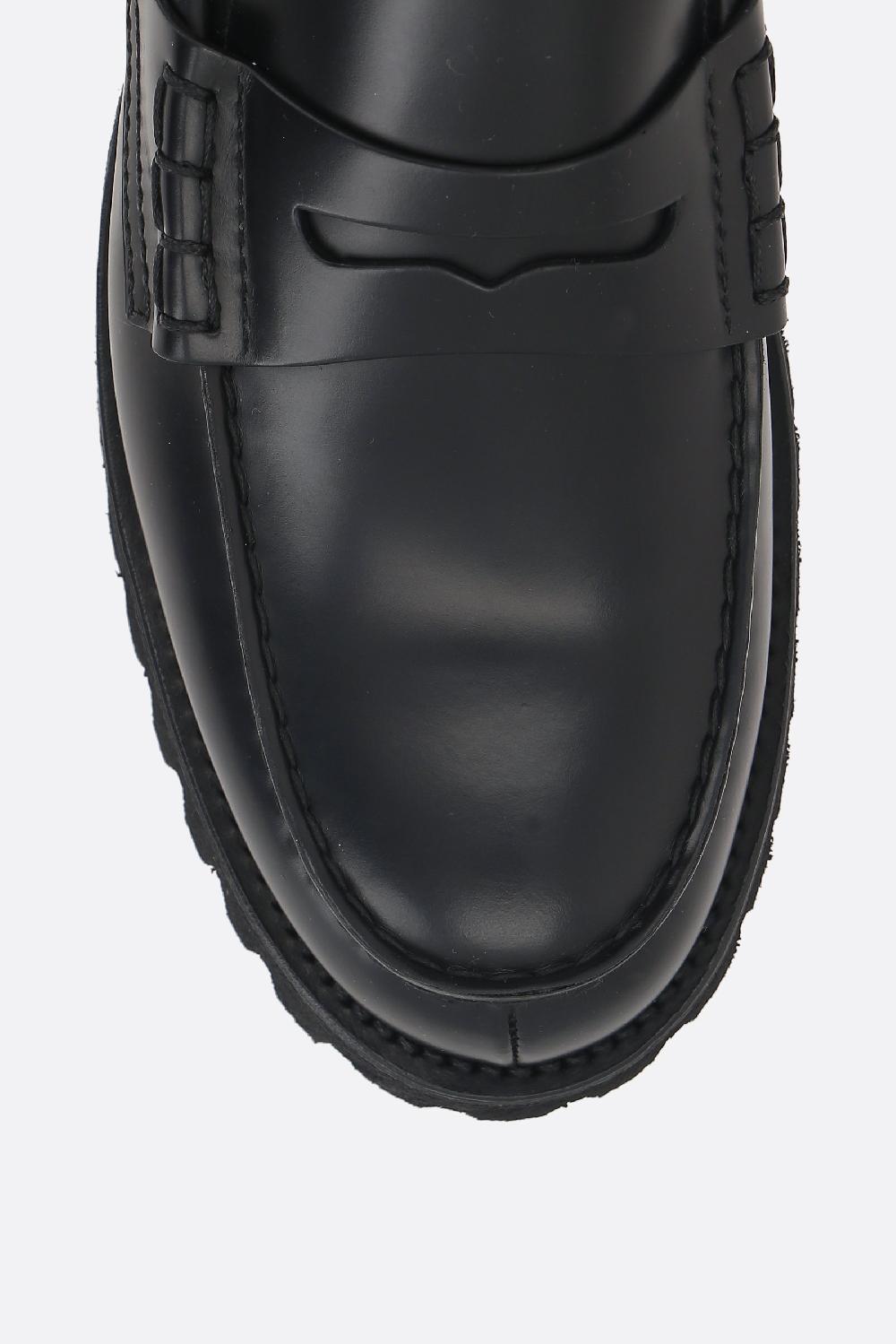 CHURCH'S Mocassino Pembrey T2 In Pelle Spazzolata Rois