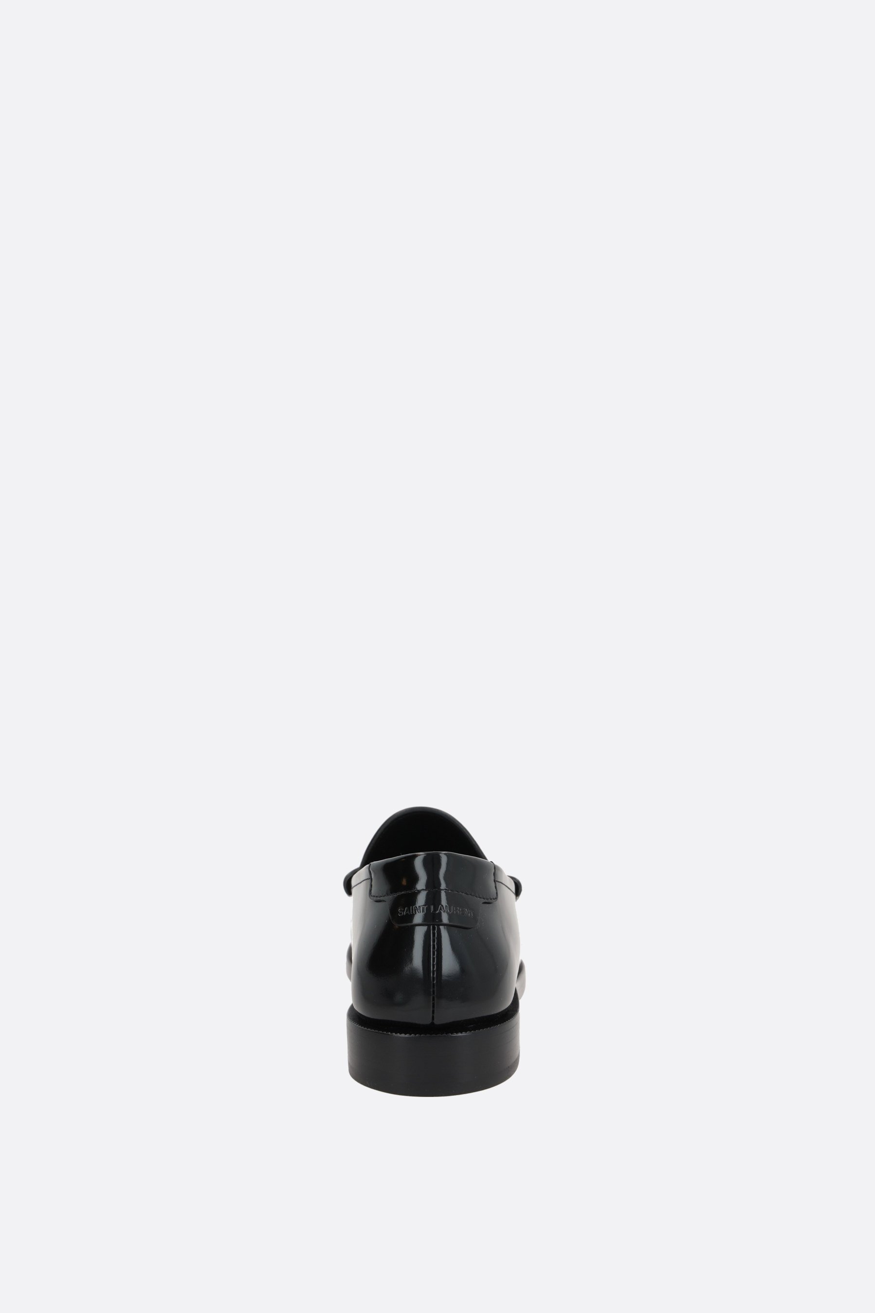 SAINT LAURENT Mocassino Penny Le Loafer In Pelle Lucida