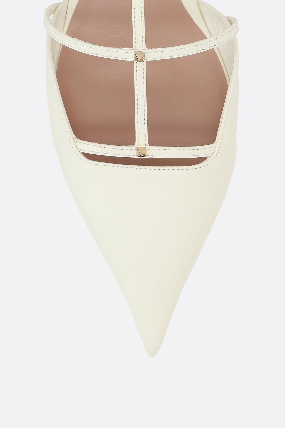 VALENTINO GARAVANI Mule Rockstud Wispy In Pelle Liscia