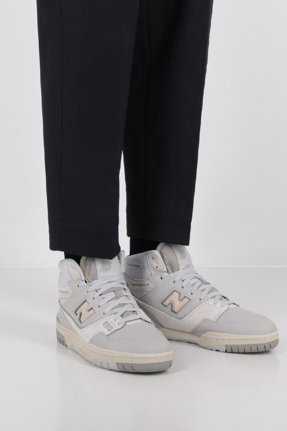 NEW BALANCE Sneaker High-top 650 In Nabuk E Mesh