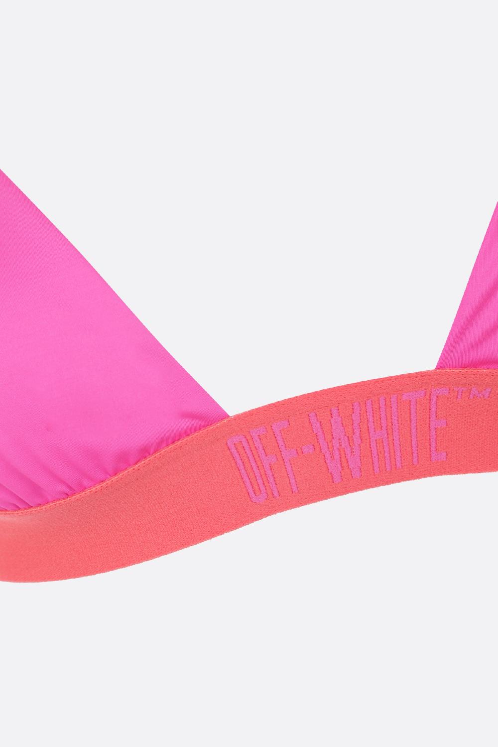 OFF WHITE Bikini In Lycra Riciclato