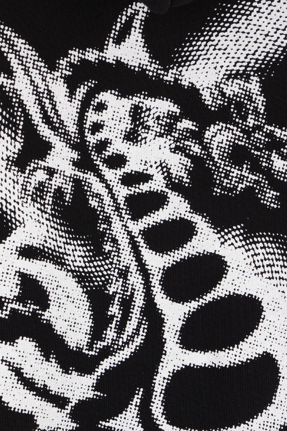 OFF WHITE Felpa Dragon Arrow Skate In Jersey