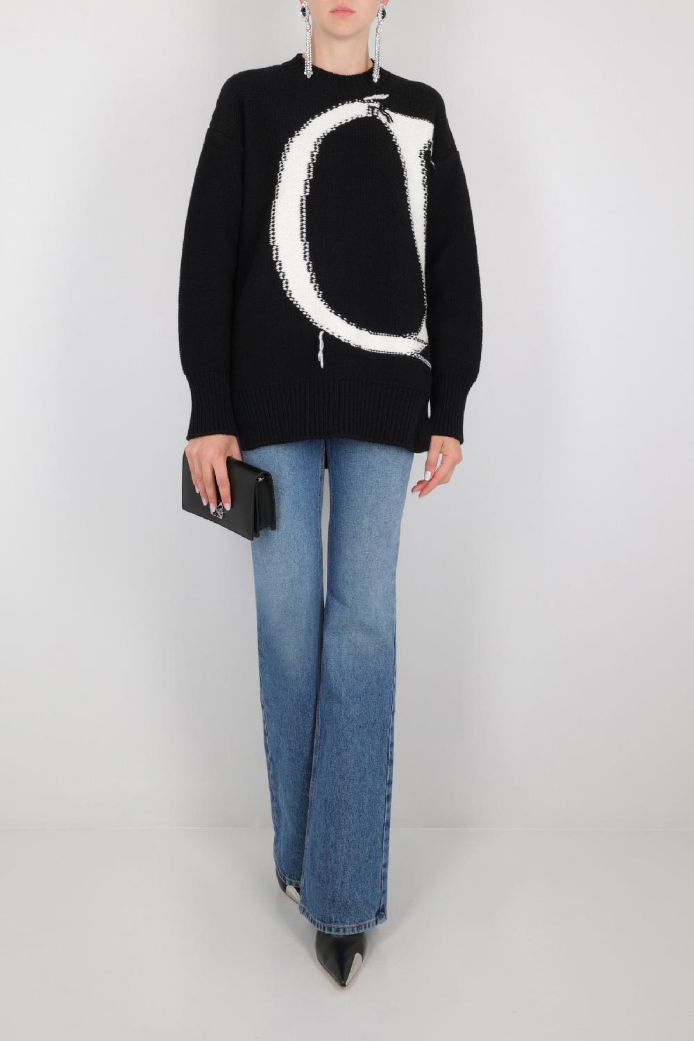 OFF WHITE Jeans Flare In Denim