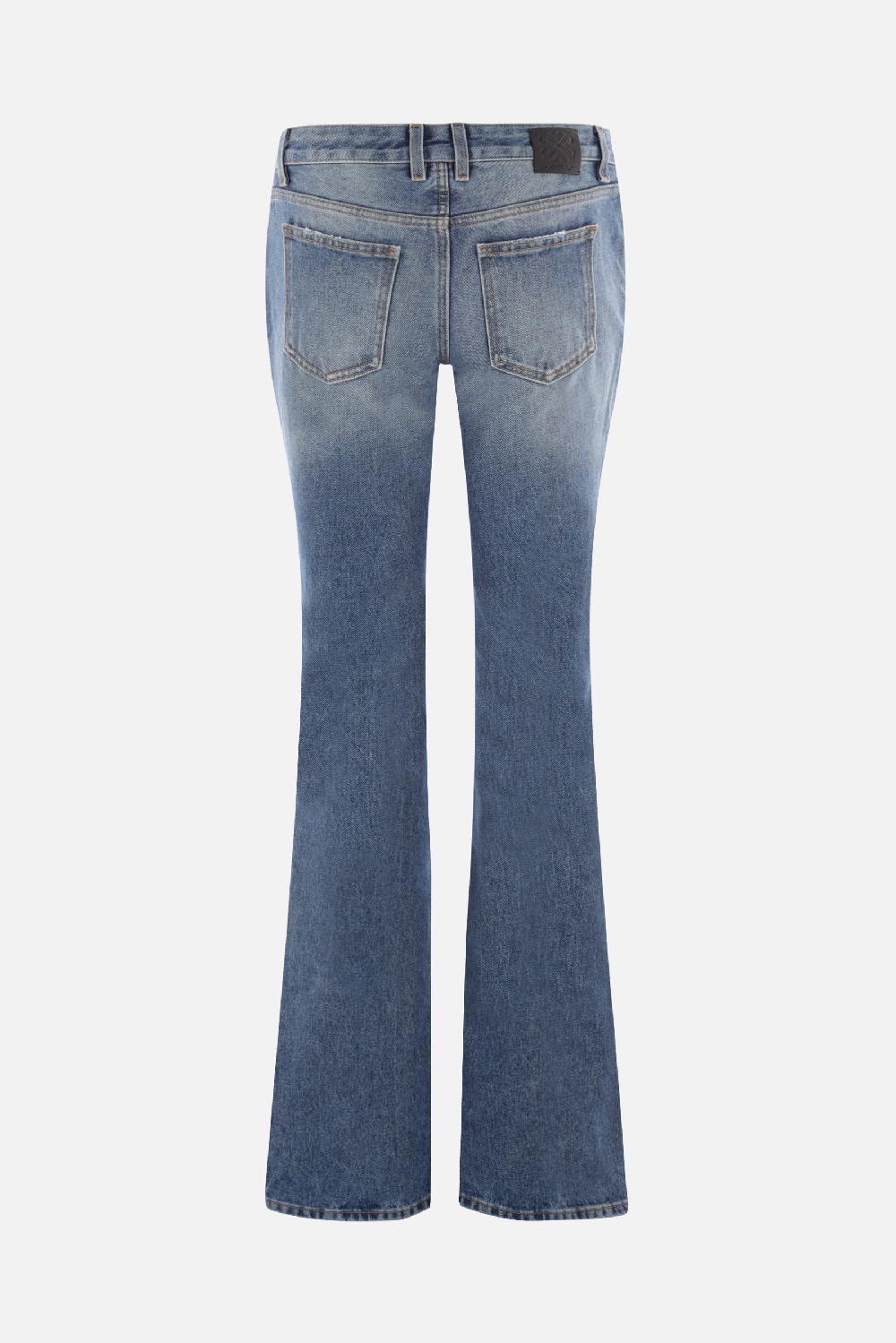 OFF WHITE Jeans Flare In Denim