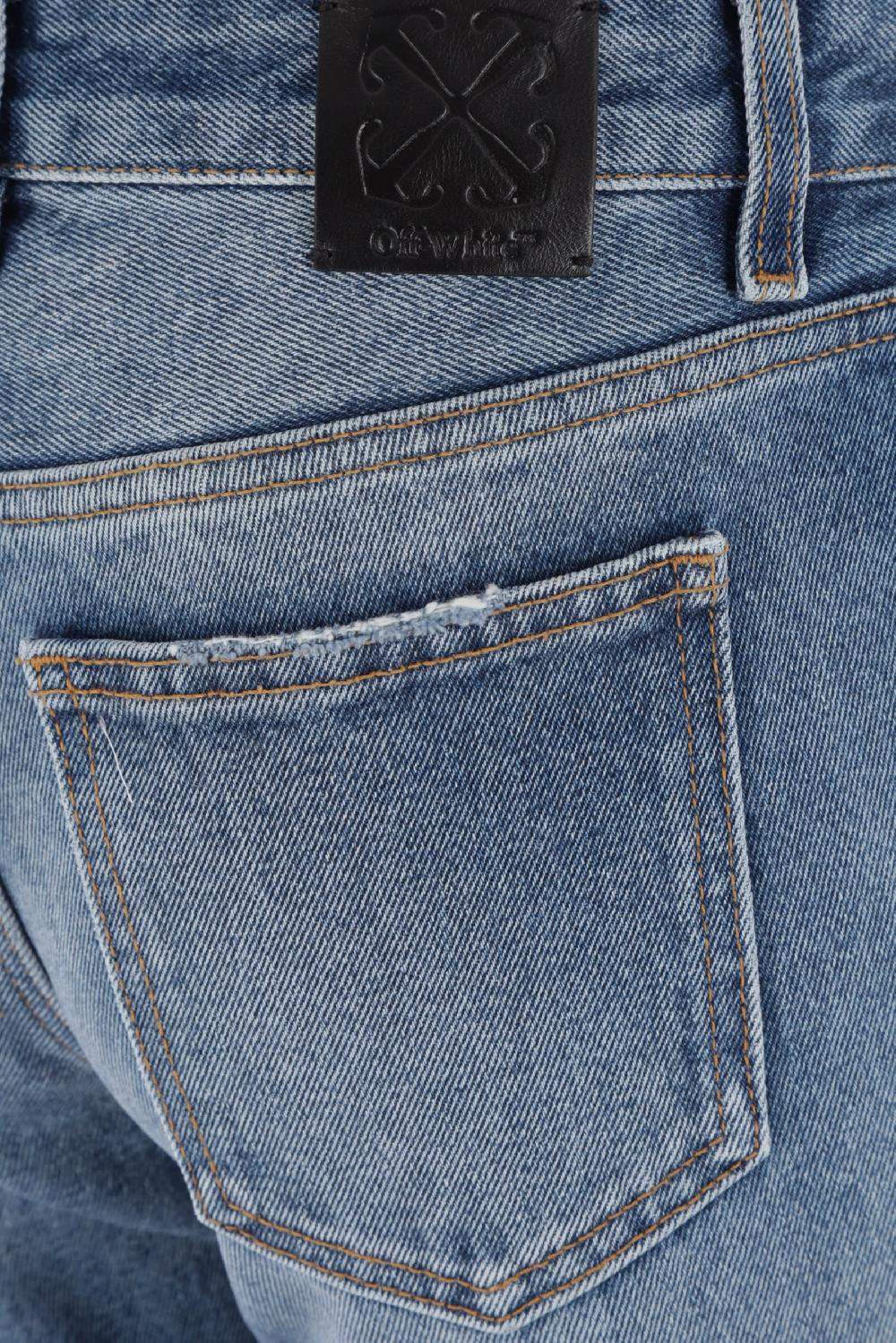 OFF WHITE Jeans Flare In Denim