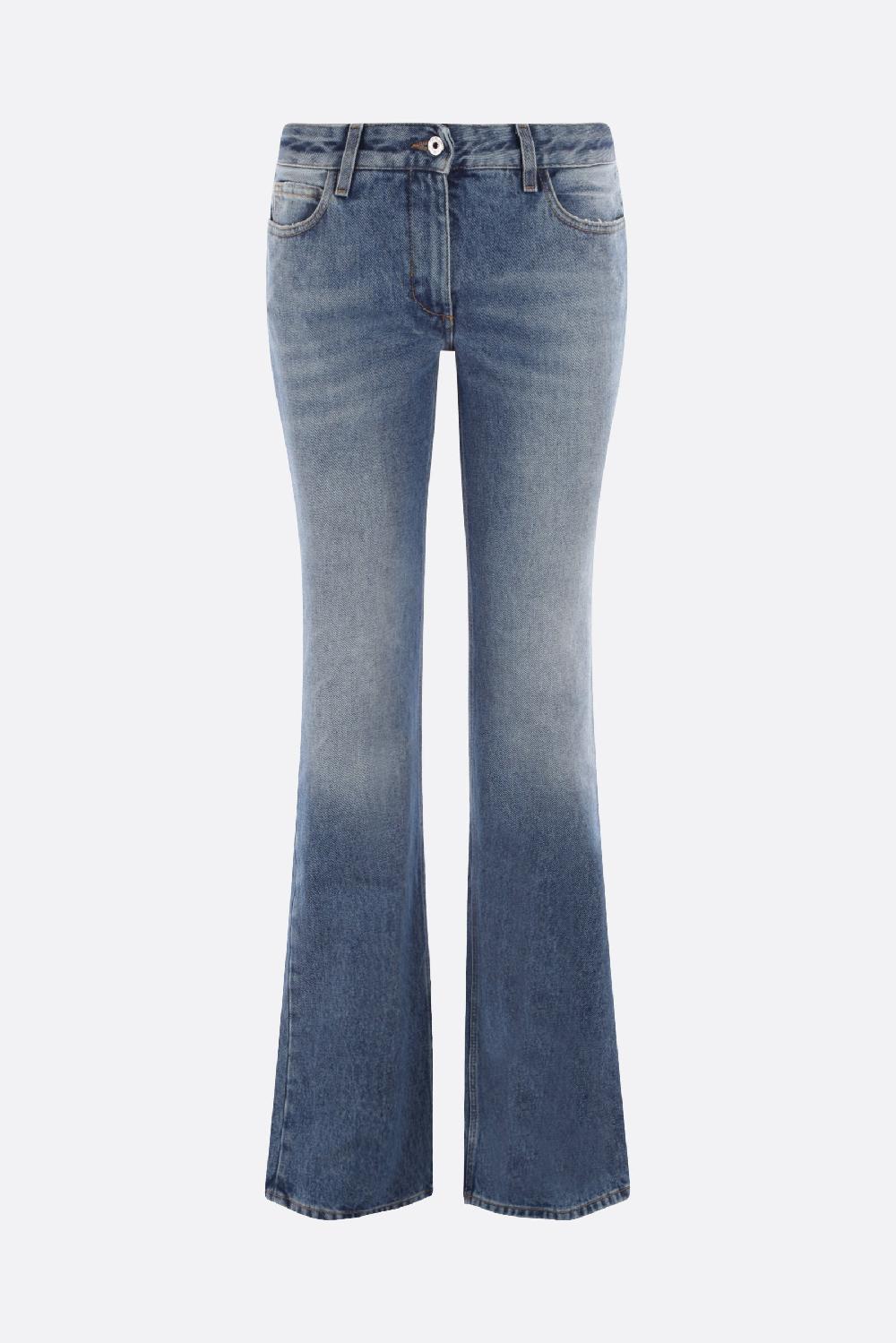 OFF WHITE Jeans Flare In Denim