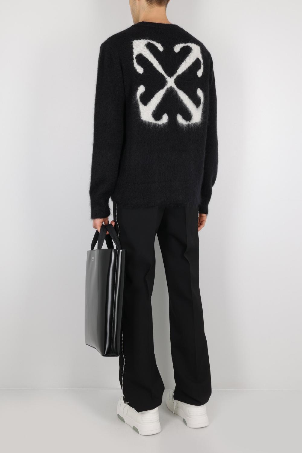 OFF WHITE Pantalone In Lana