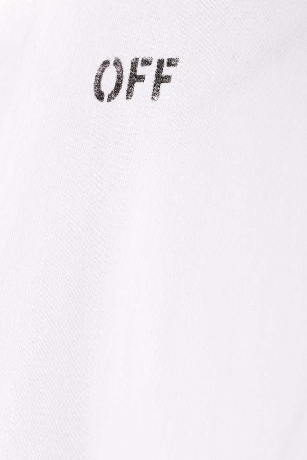 OFF WHITE T-shirt Dragon Arrow Skate In Cotone