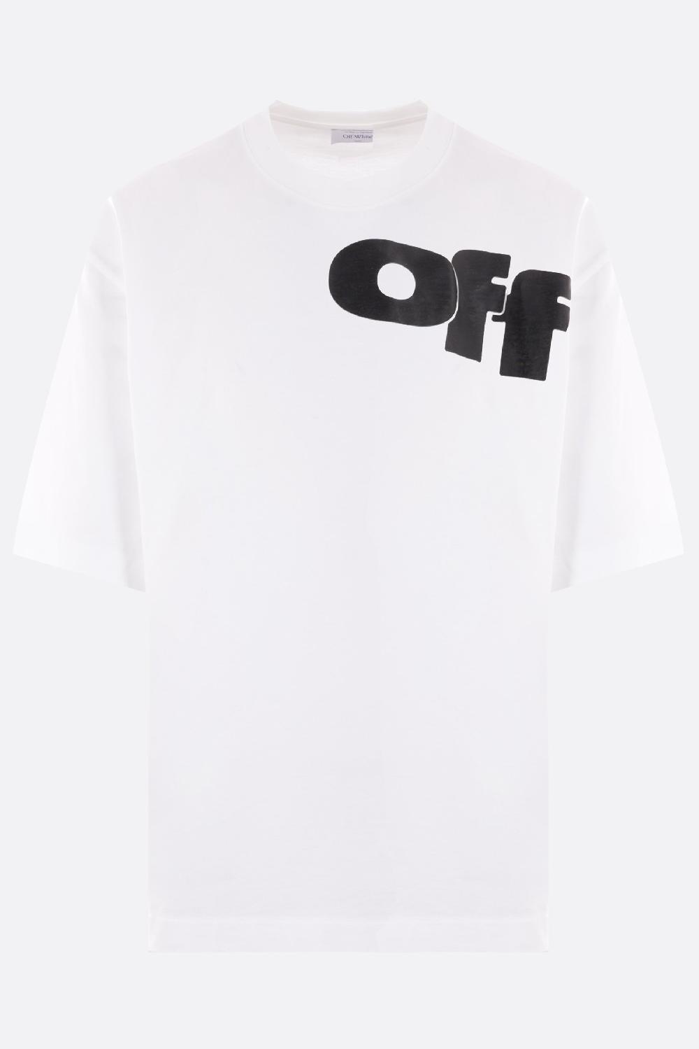 OFF WHITE t-shirt Skate in cotone