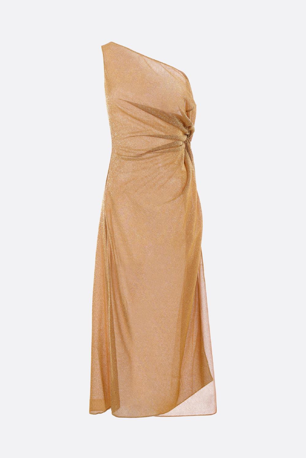 OSEREE abito monospalla in lurex