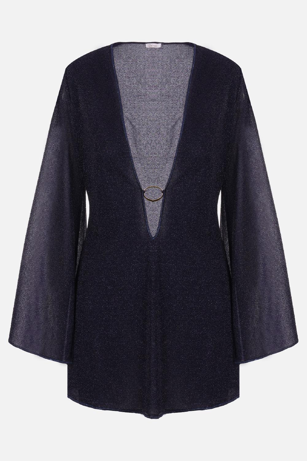 OSEREE miniabito kaftano Lumière in lurex