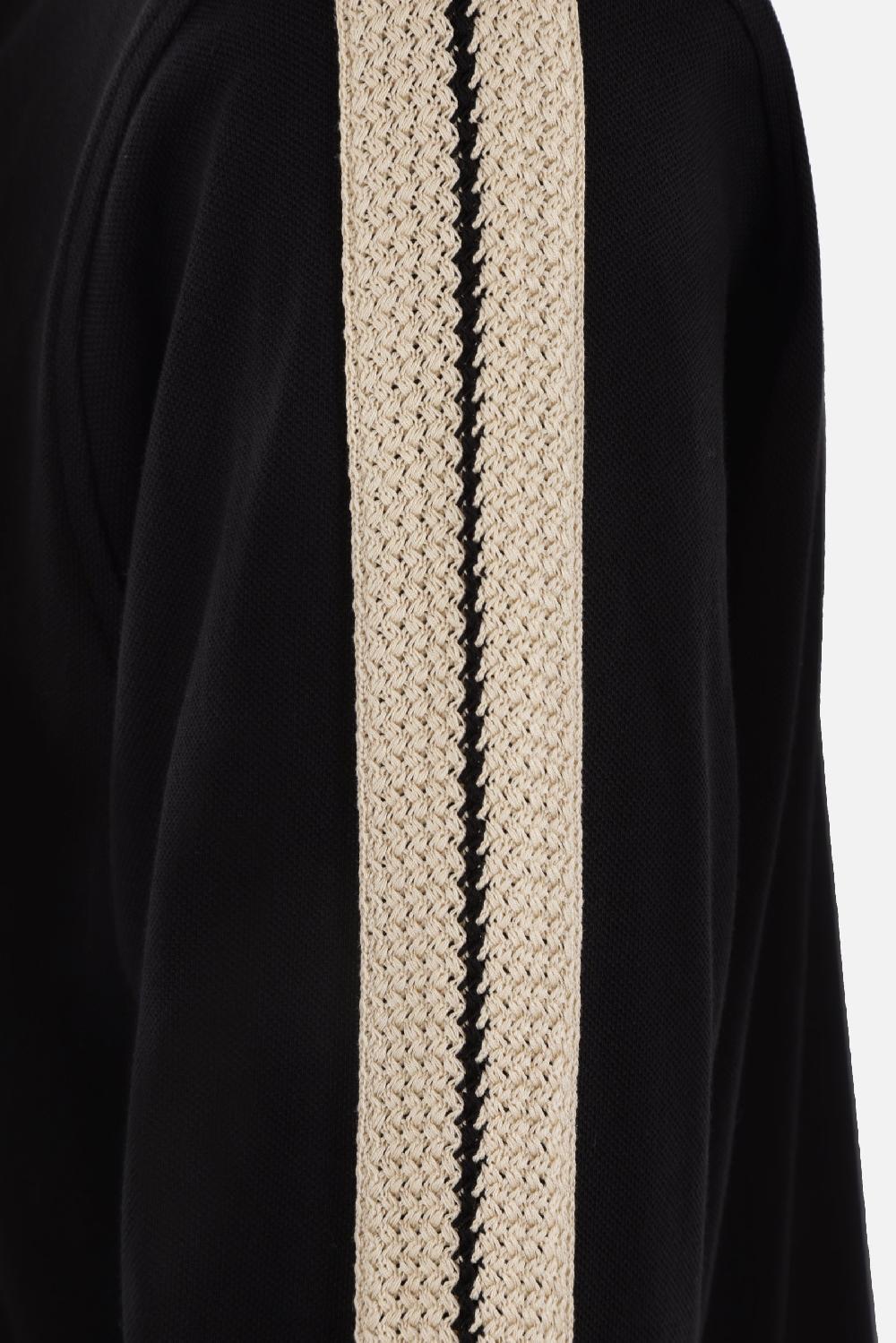 PALM ANGELS Camicia In Piquet Ricamo Logo