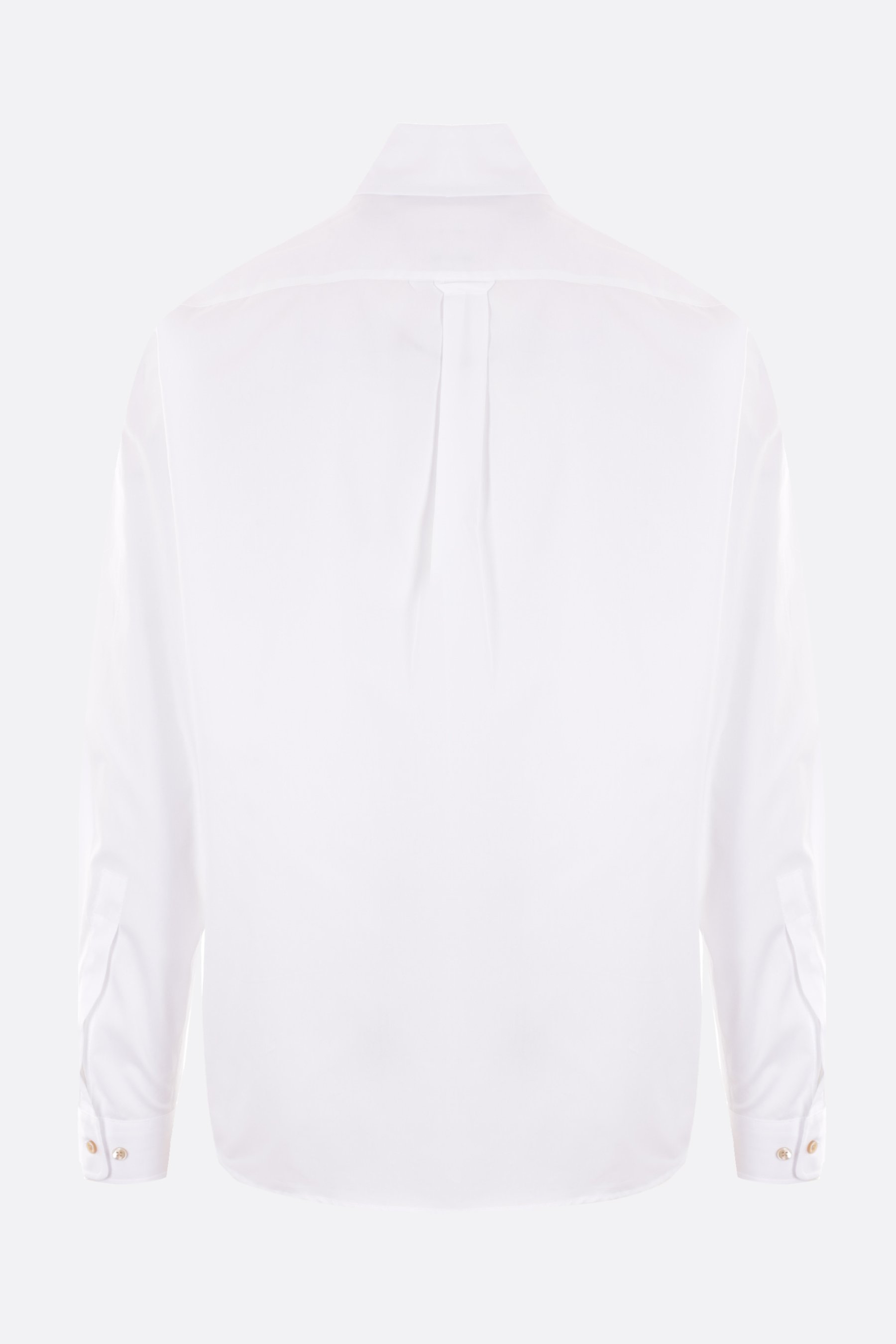 PALM ANGELS Camicia In Popeline Ricamo Logo