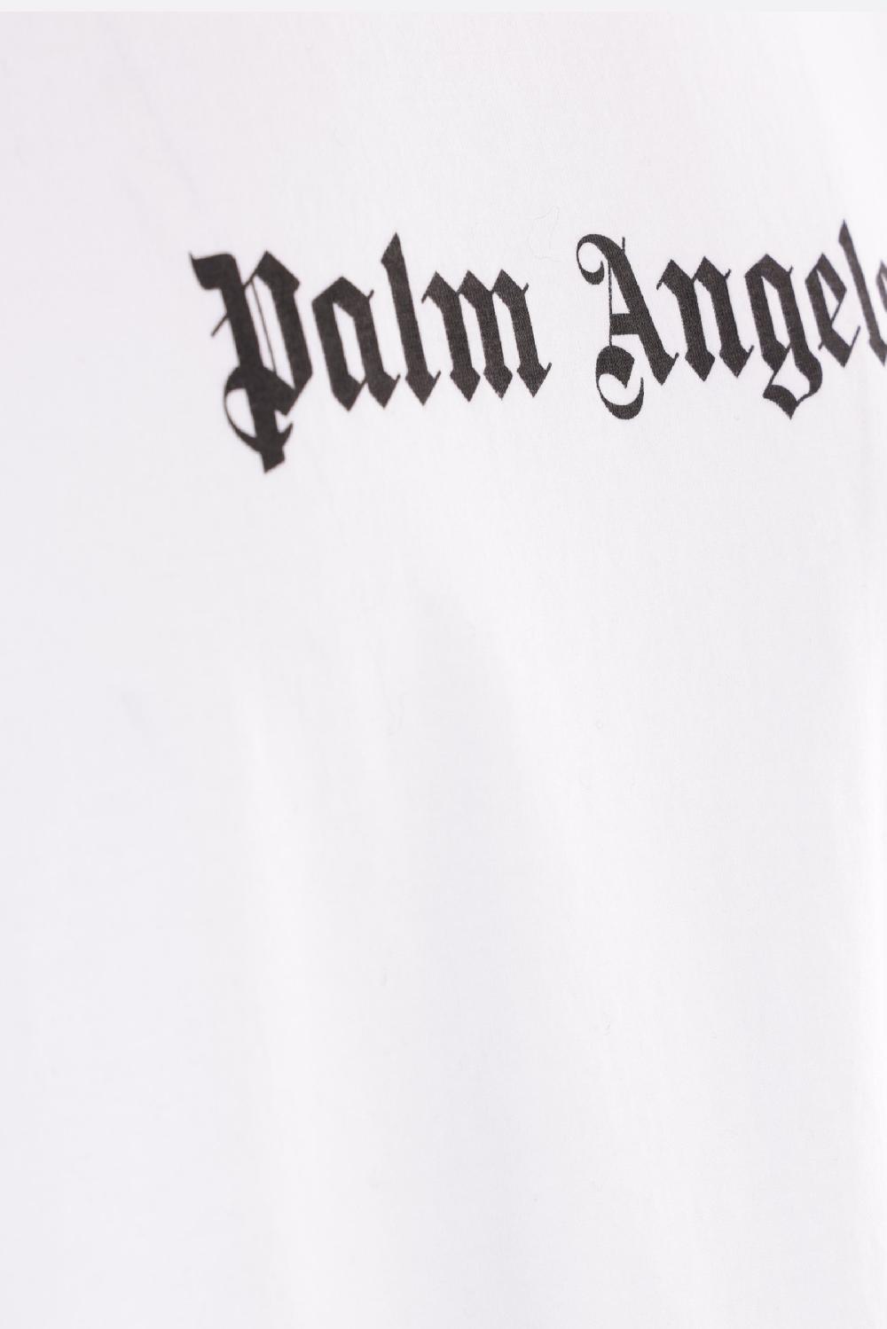PALM ANGELS T-shirt In Cotone Stampa Logo