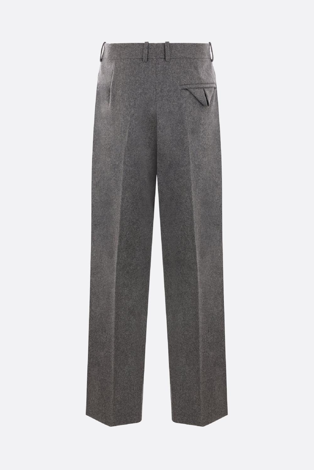 BOTTEGA VENETA Pantalone A Gamba Dritta In Flanella