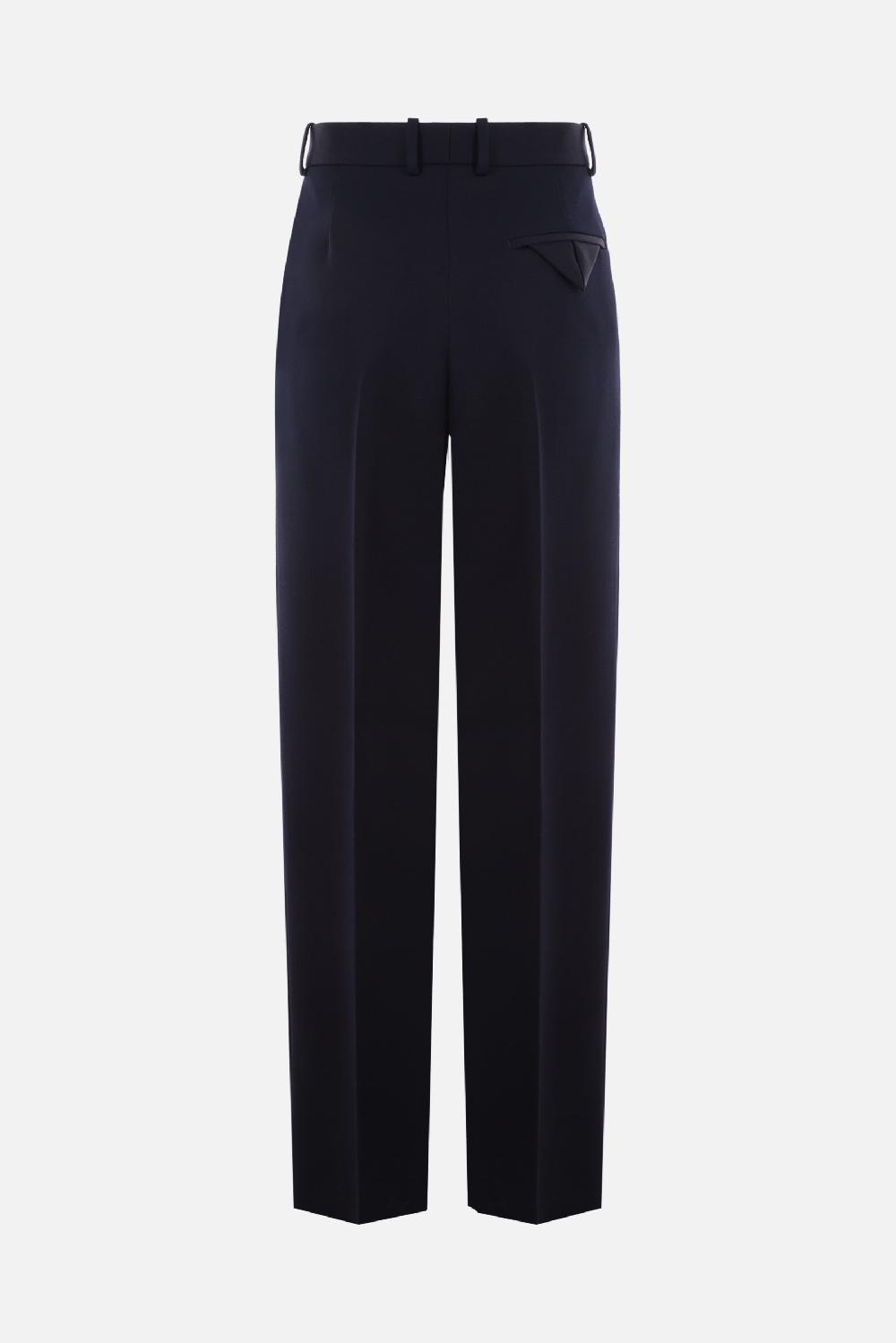 BOTTEGA VENETA Pantalone A Gamba Dritta In Grain De Poudre