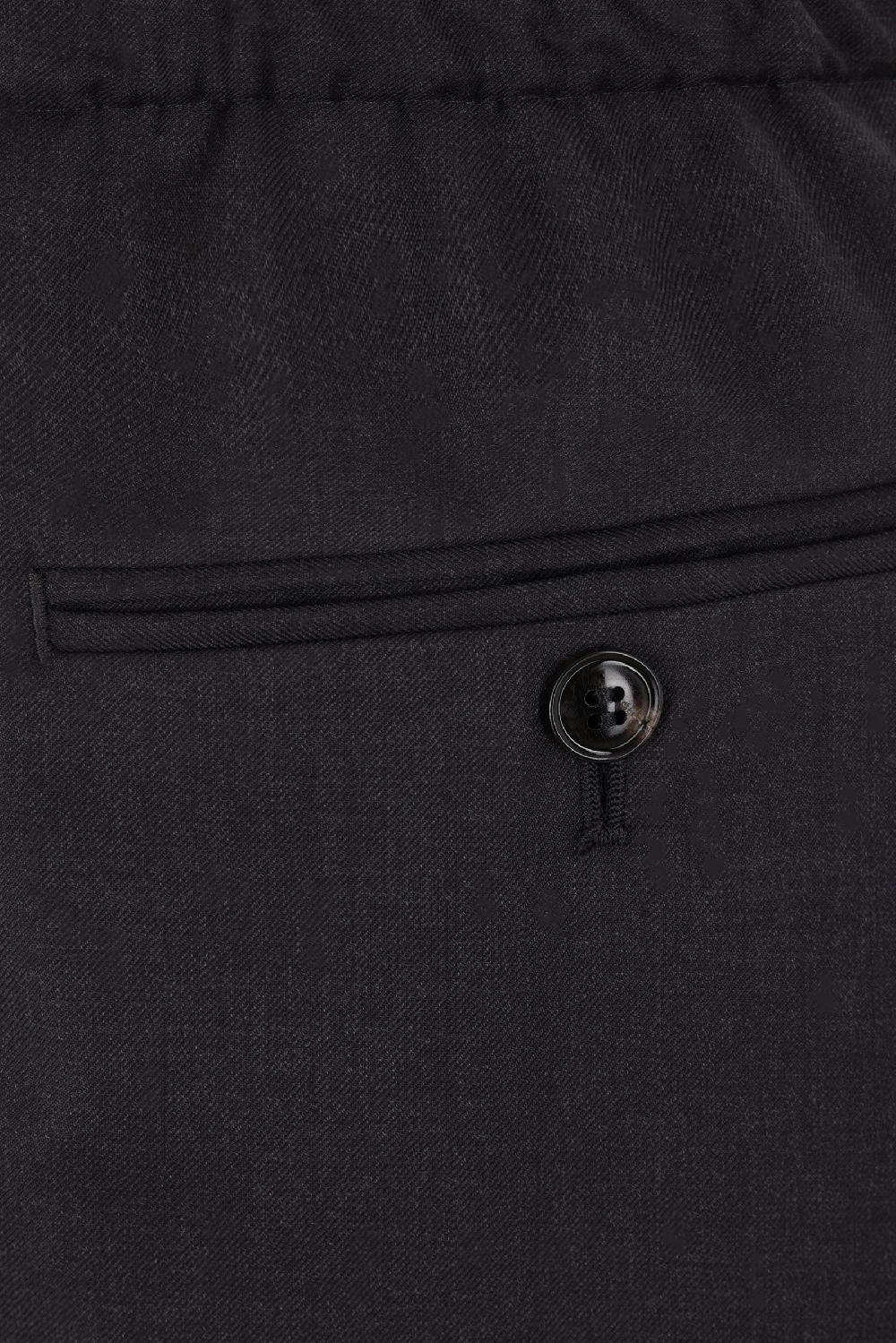 GIORGIO ARMANI Pantalone A Gamba Dritta In Lana E Cashmere