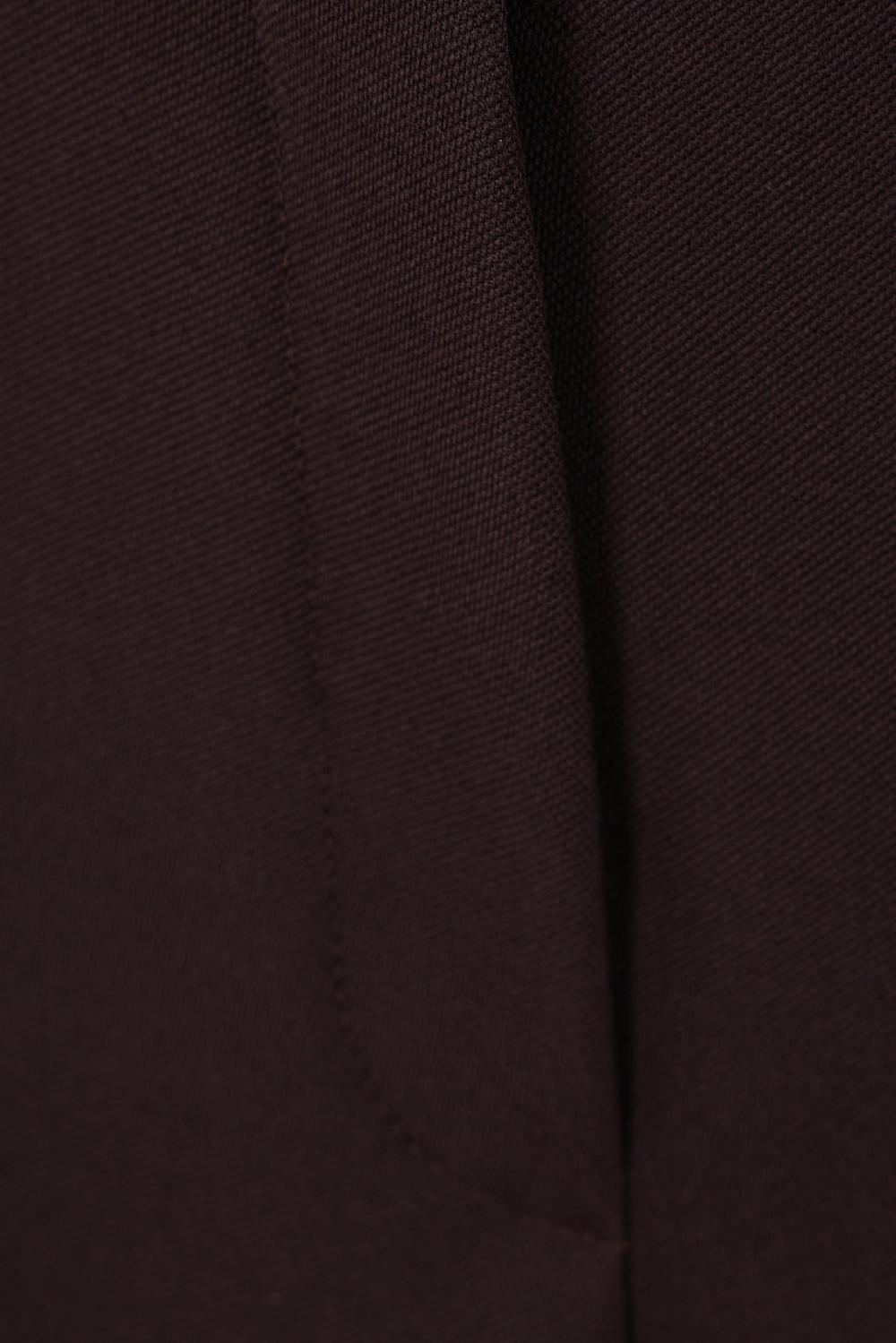 FENDI Pantalone A Gamba Dritta In Lana Grain De Podure