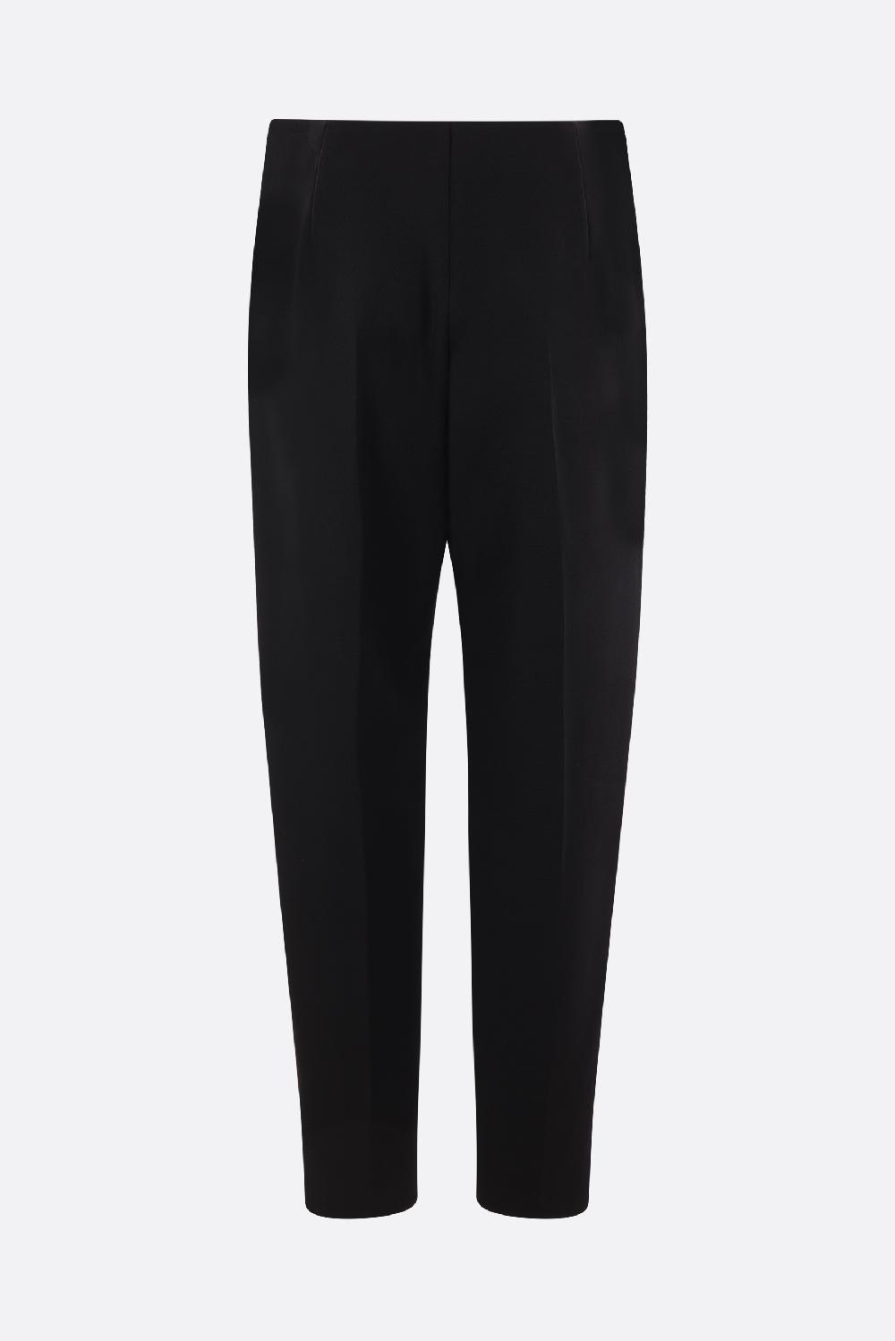 GIORGIO ARMANI Pantalone A Gamba Dritta In Lana Stretch