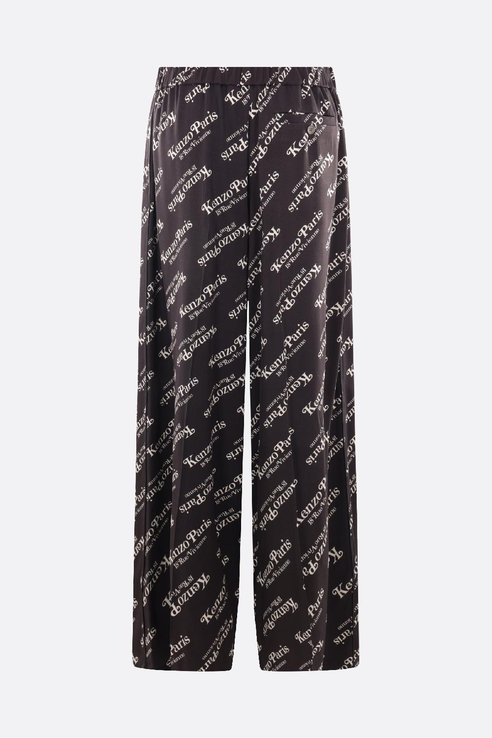 KENZO Pantalone A Gamba Larga A KENZO By Verdy In Twill