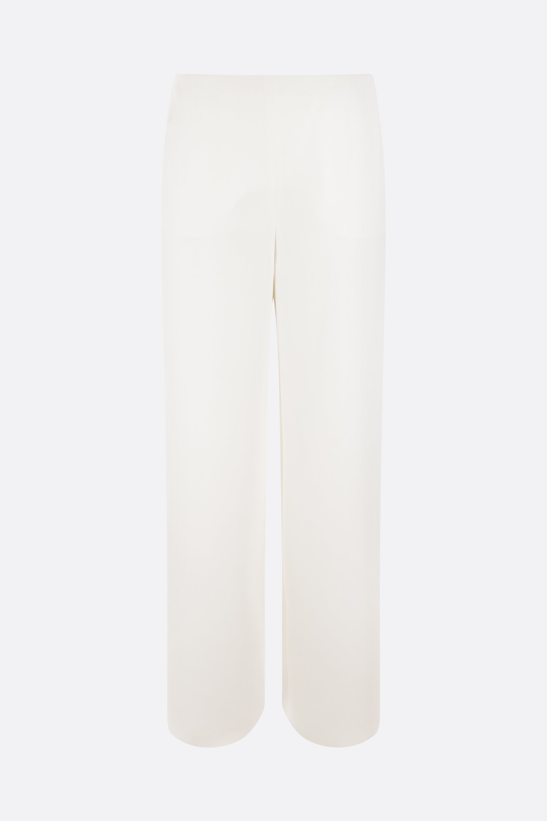 VALENTINO GARAVANI pantalone a gamba larga in cady couture