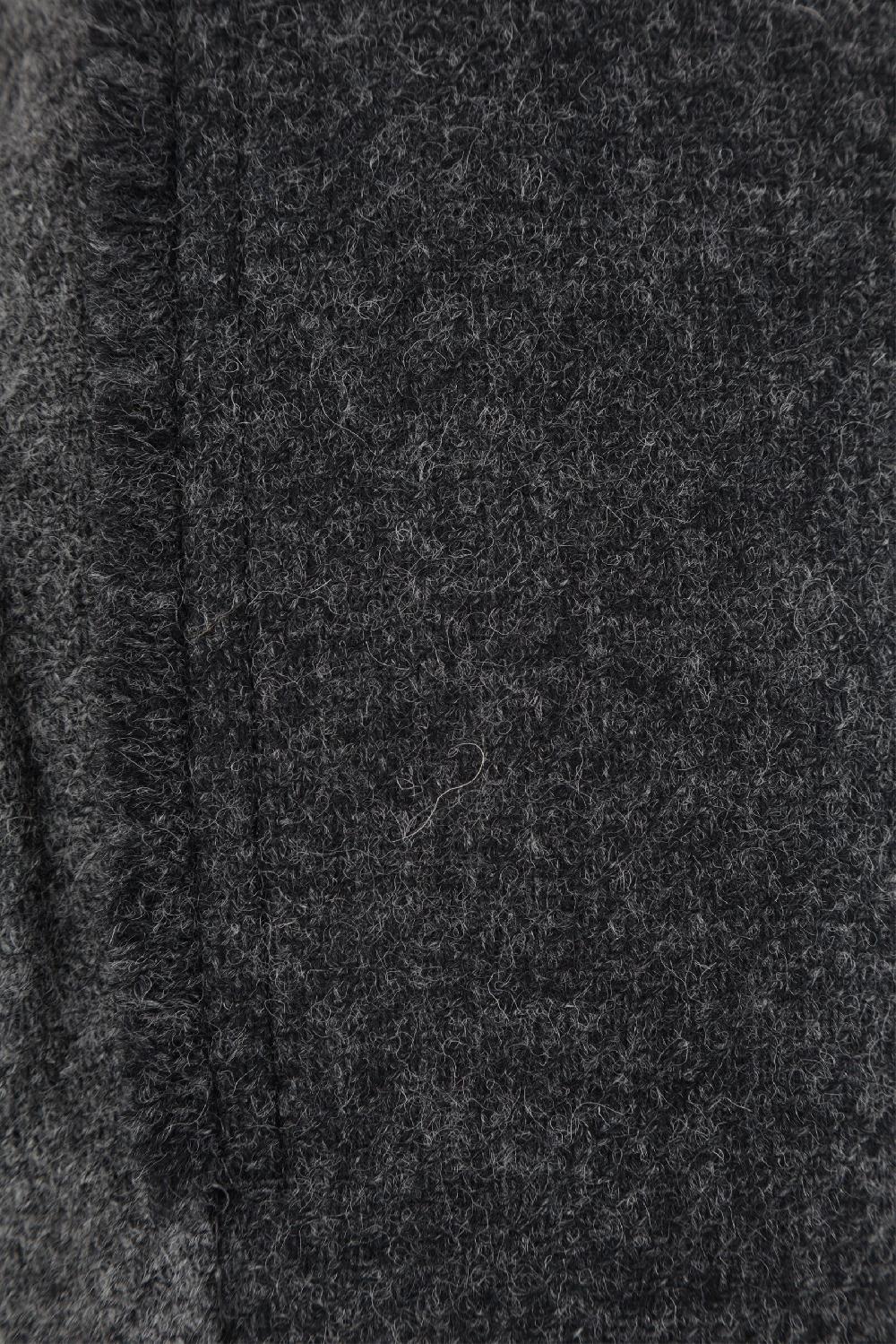 THOM BROWNE Pantalone A Gamba Larga In Lana Shetland