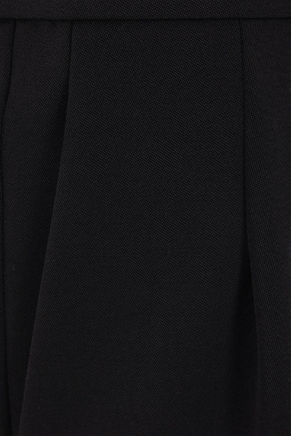 SAINT LAURENT Pantalone A Vita Alta In Grain De Poudre