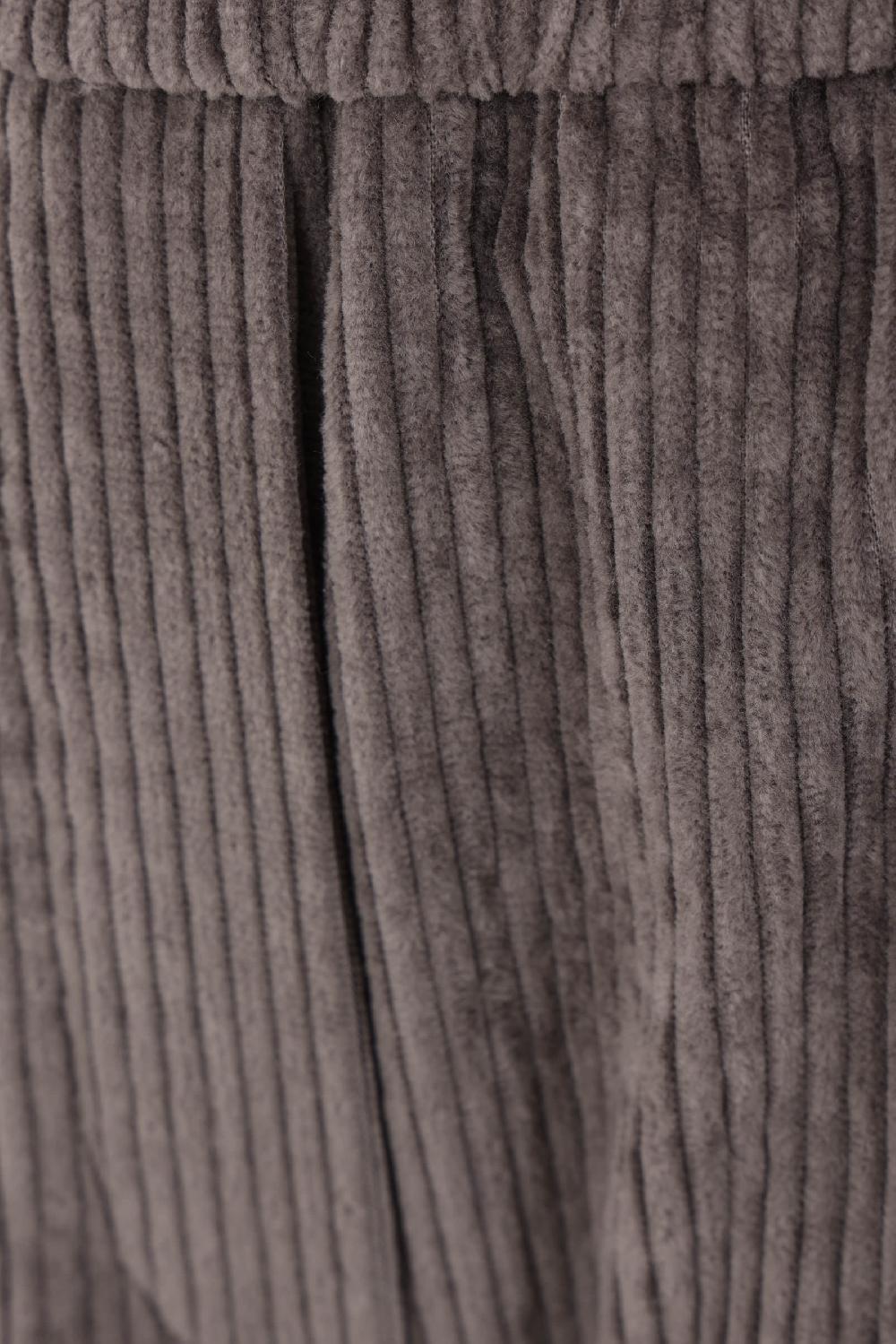 BRUNELLO CUCINELLI Pantalone Baggy Crop In Velluto A Costine