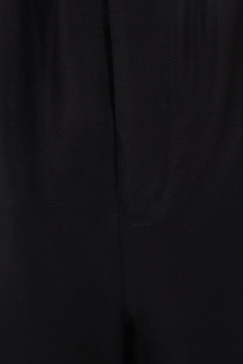SAINT LAURENT Pantalone Baggy-fit In Viscosa E Ramia Sostenibile