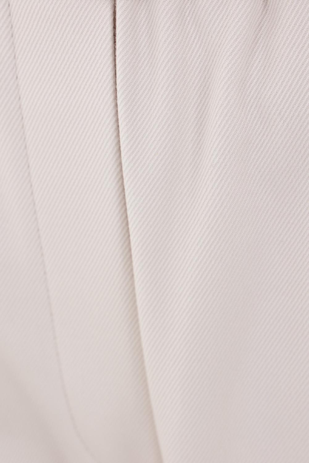 BRUNELLO CUCINELLI Pantalone Baggy In Cover Stretch Con Shiny Bartack