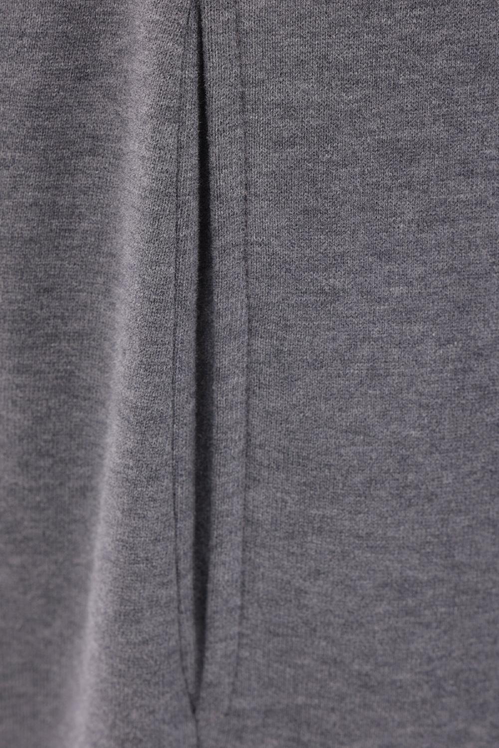 BRUNELLO CUCINELLI Pantalone Baggy In Felpa Smooth Con Shiny Ribbed Detail