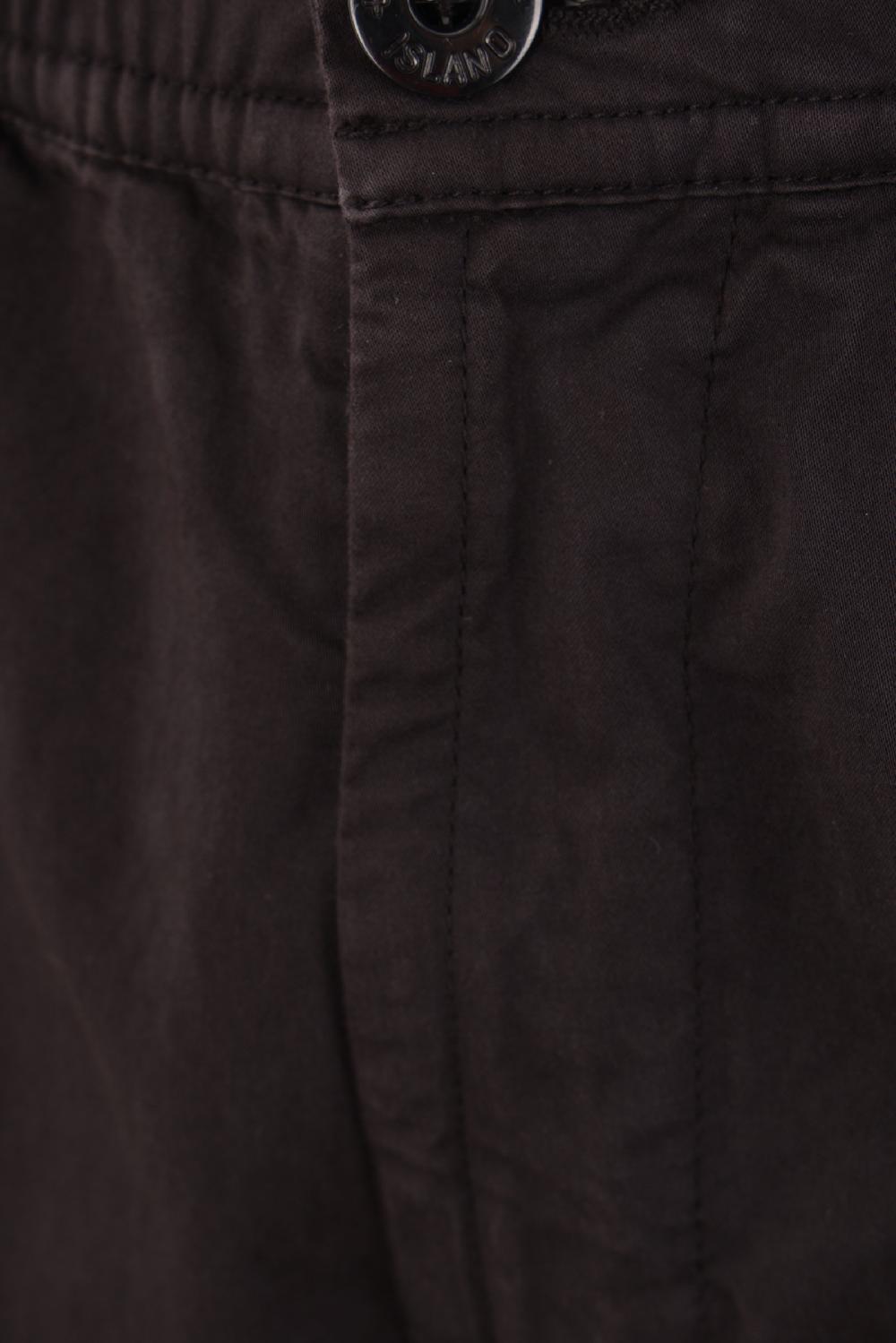 STONE ISLAND Pantalone Cargo Ghost In Cotone E Lana Stretch